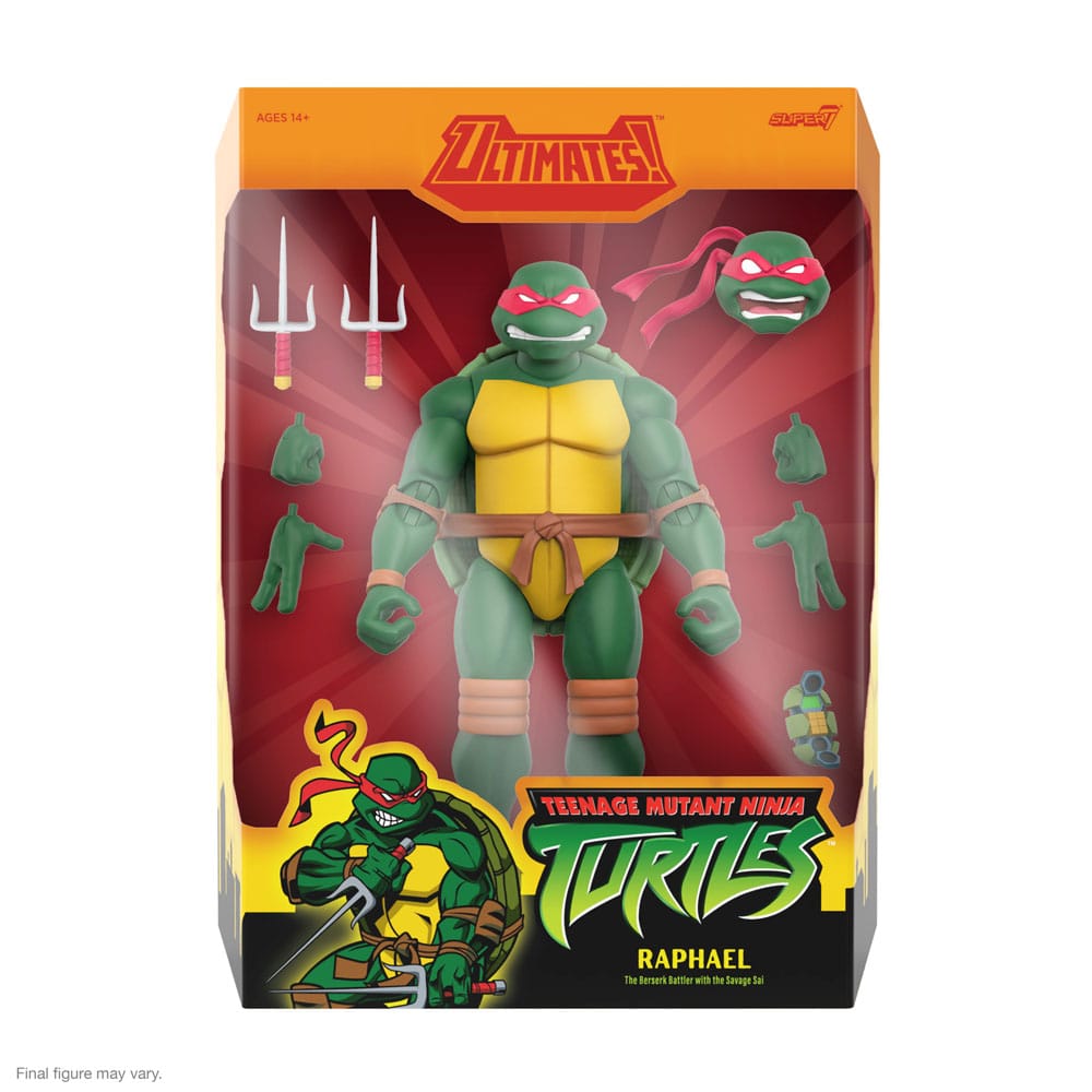 Teenage Mutant Ninja Turtles Figura Ultimates Wave 12 Raphael 18 cm