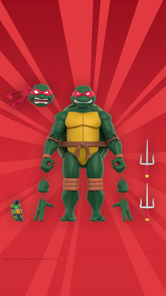 Teenage Mutant Ninja Turtles Figura Ultimates Wave 12 Raphael 18 cm