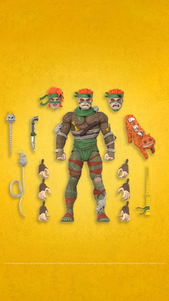 Teenage Mutant Ninja Turtles Figura Ultimates Rat King 18 cm