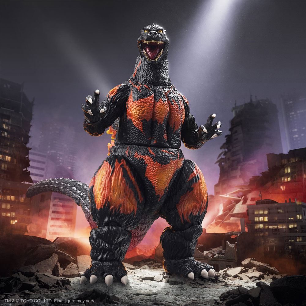Toho Figura Ultimates Burning Godzilla 1995 20 cm Frikytopia