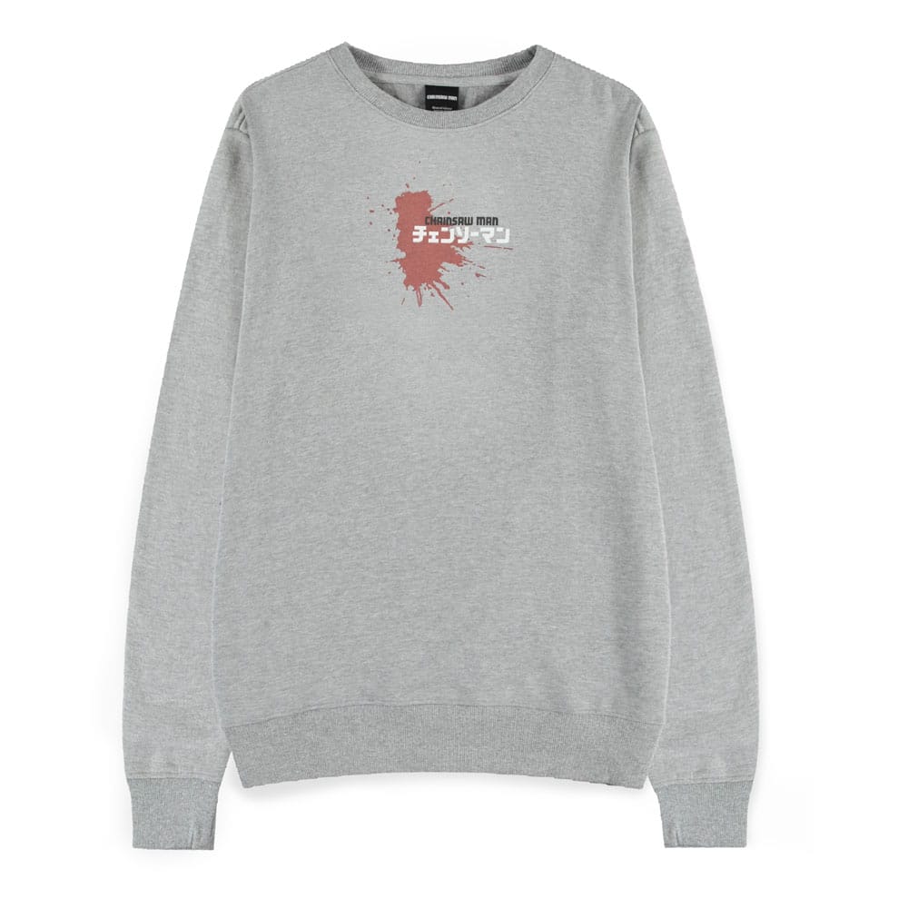 Chainsaw Man sudadera Power Grey Melange talla S