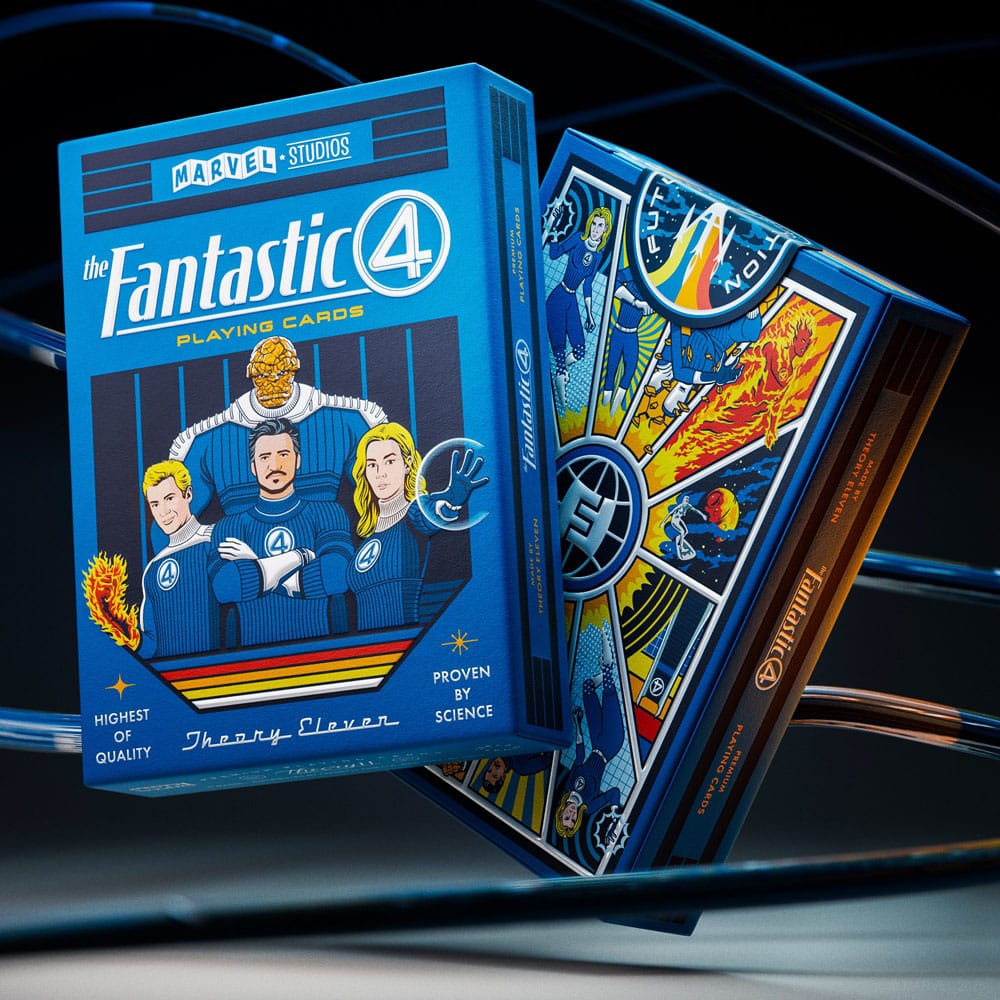 Los 4 Fantásticos Baraja de Cartas Marvel