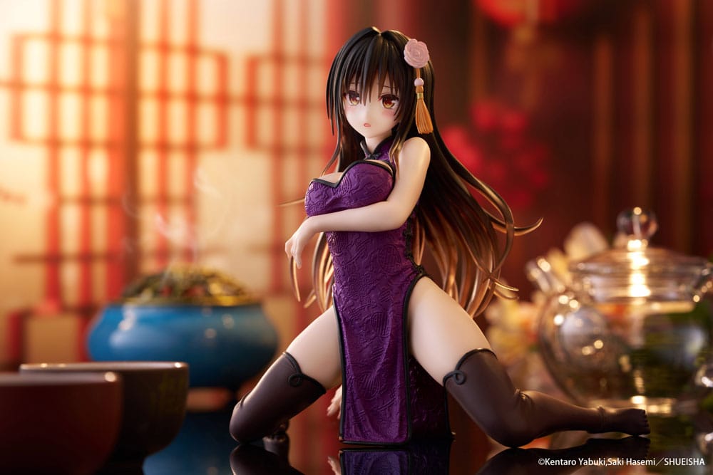 To Love Ru Darkness Desktop Cute Estatua PVC Yui Kotegawa (Chinese Dress Ver.) 13 cm