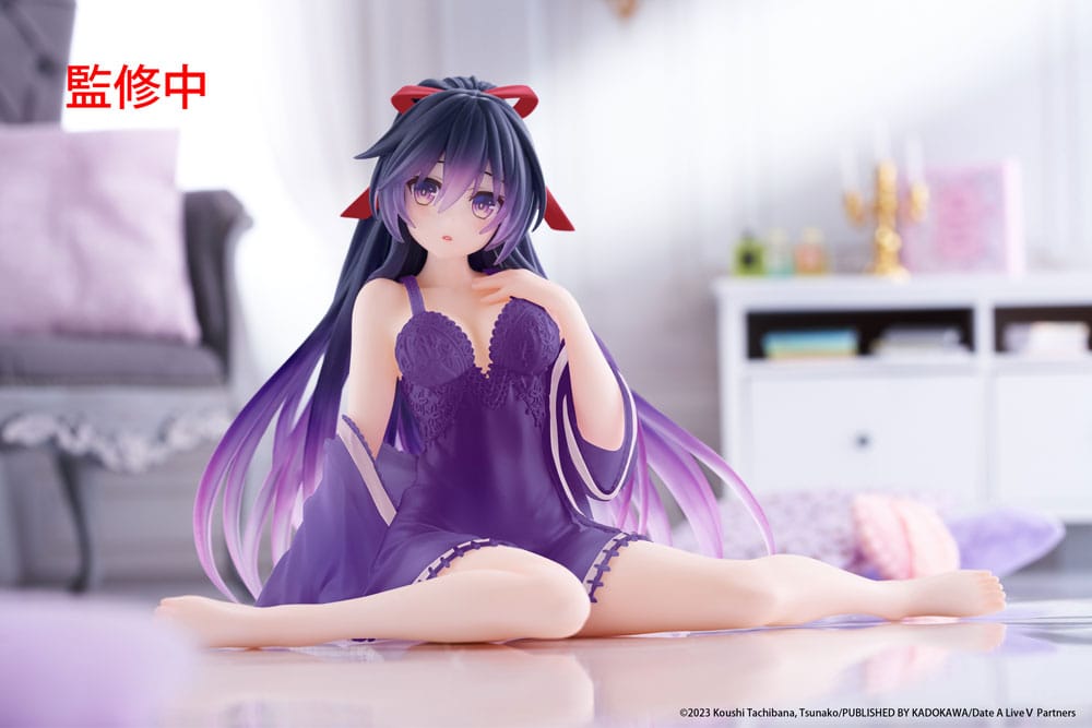 Date A Live V Estatua PVC Desktop Cute Figure Tohka Yatogami Nightwear Ver. Renewal 13 cm Frikytopia