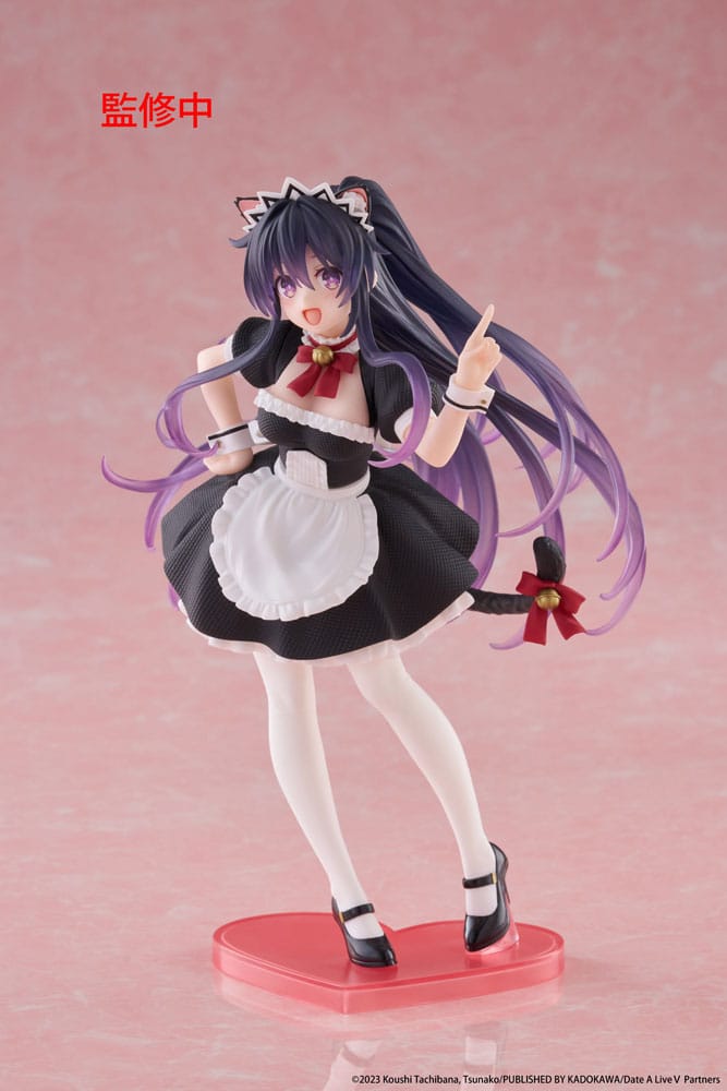 Date A Live V Estatua PVC Coreful Tohka Yatogami Cat Ear Maid Ver. 18 cm