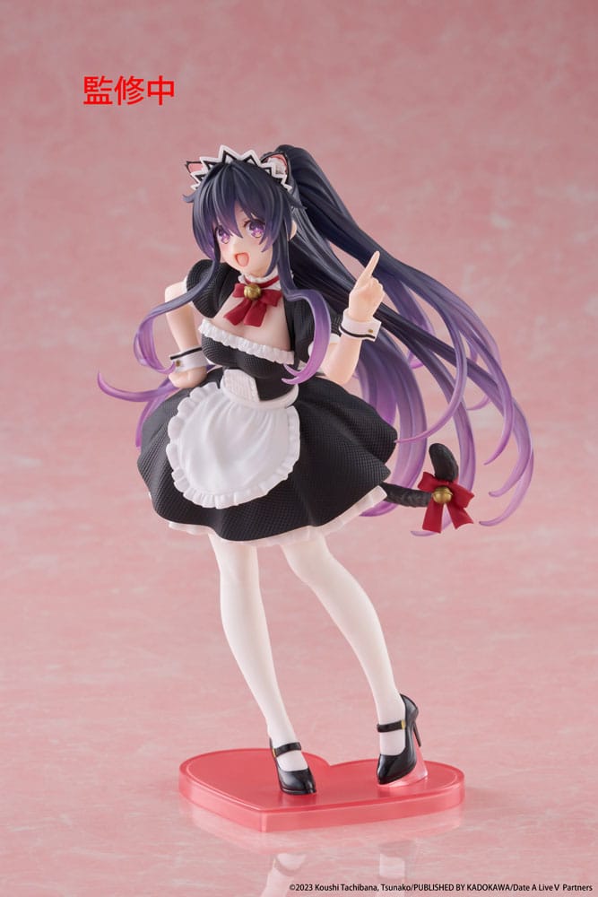 Date A Live V Estatua PVC Coreful Tohka Yatogami Cat Ear Maid Ver. 18 cm