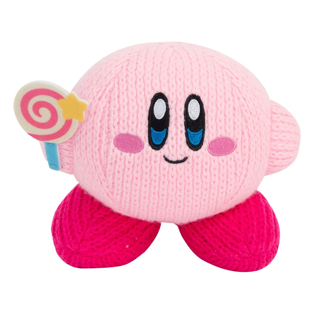 Kirby Peluche Nuiguru-Knit Kirby with Invincible Candy Wand Frikytopia