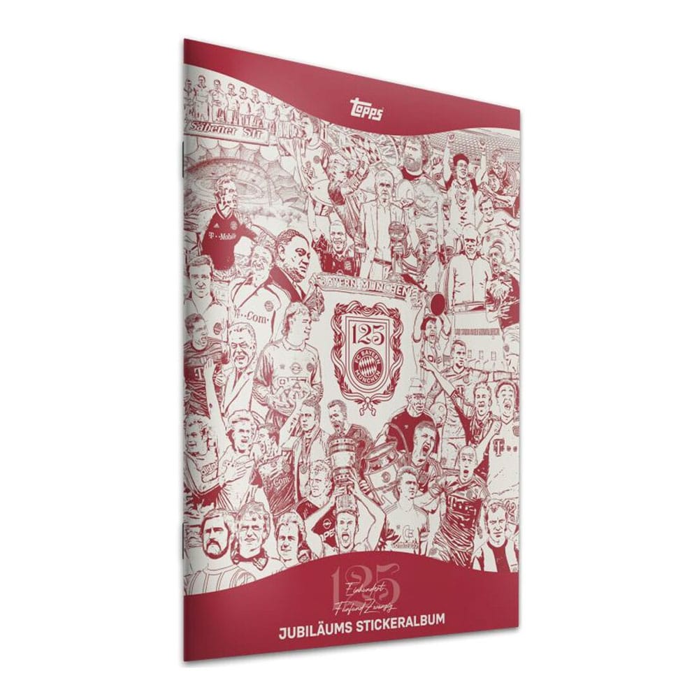 125 Jahre FC Bayern München Álbum para Cromos *Edición Alemán* Frikytopia