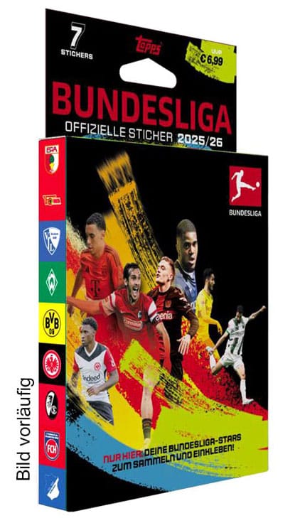 Bundesliga 2025/26 Sticker Collection Eco Pack Frikytopia
