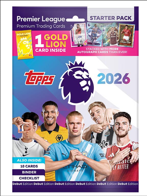 Premier League 2025/26 Cartas Coleccionables Starter Pack Frikytopia