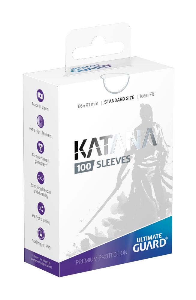 Ultimate Guard Katana Sleeves Tamaño Estándar Blanco (100) Frikytopia