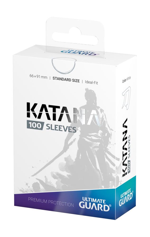 Ultimate Guard Katana Sleeves Tamaño Estándar Blanco (100)