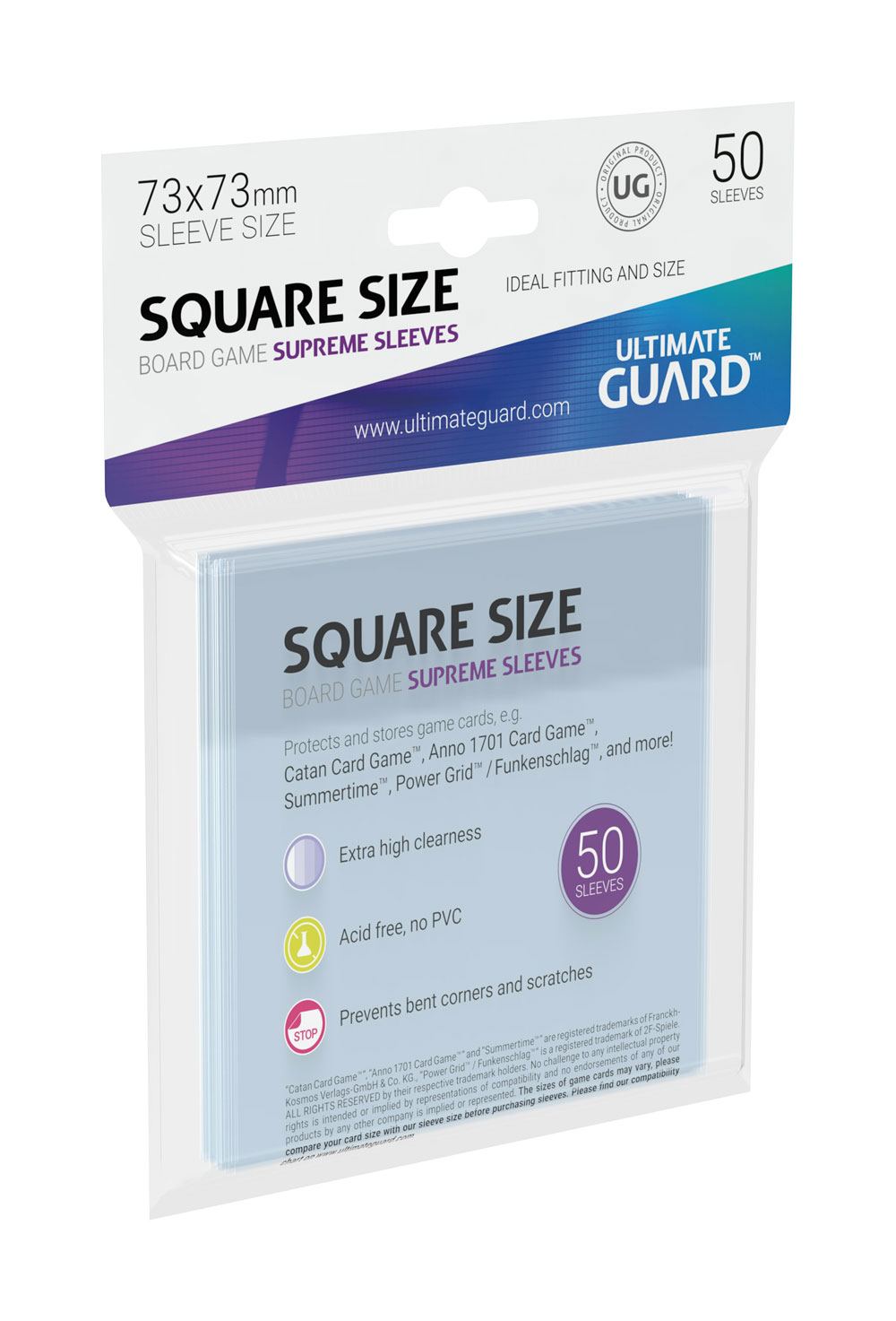 Ultimate Guard Supreme Sleeves Fundas de Cartas del Juego de Mesa