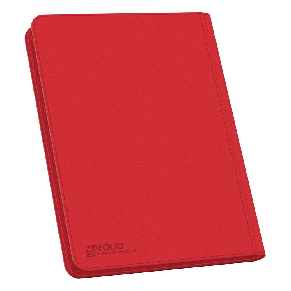 Ultimate Guard Zipfolio 360 - 18-Pocket XenoSkin Rojo
