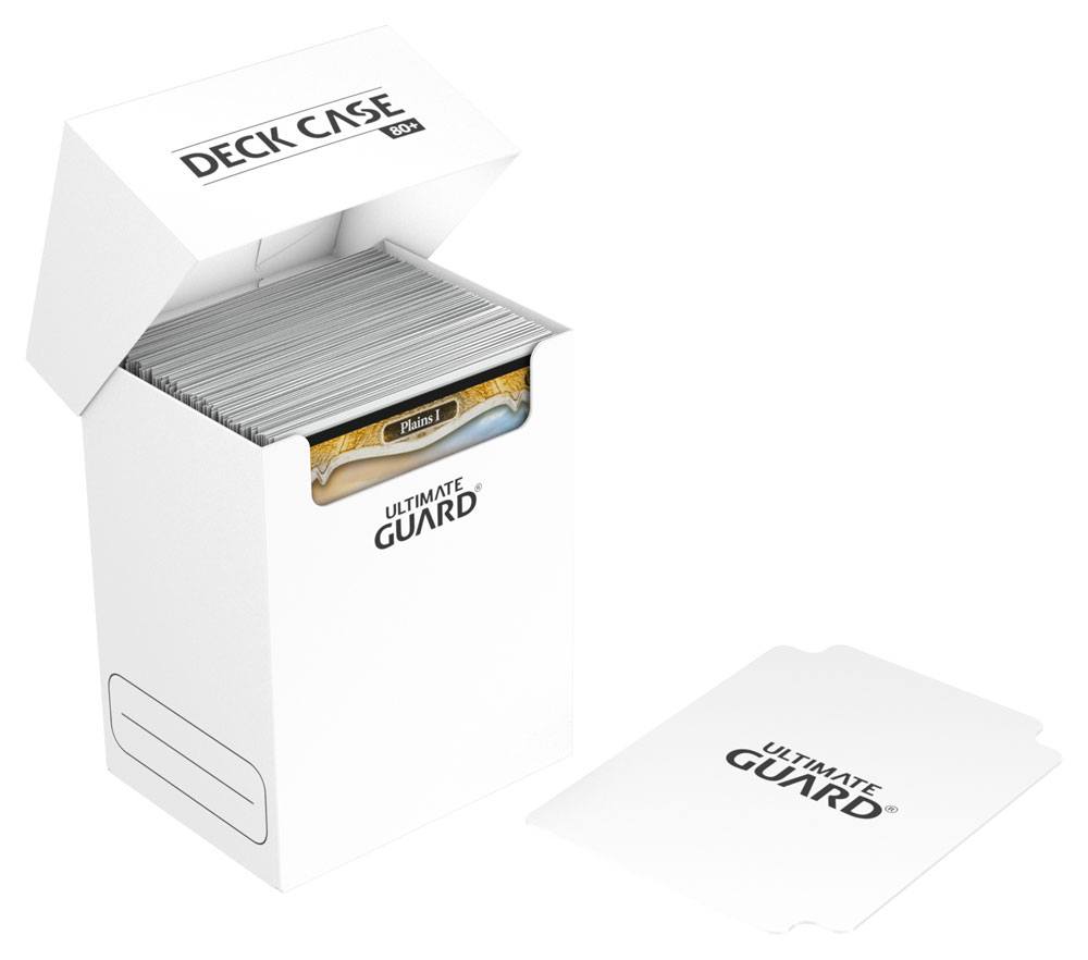 Ultimate Guard Deck Case 80+ Caja de Cartas Tamaño Estándar Blanco