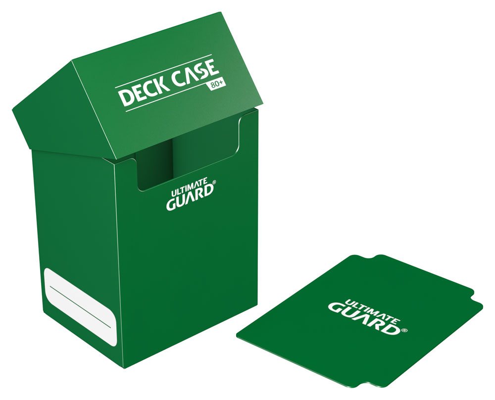 Ultimate Guard Deck Case 80+ Caja de Cartas Tamaño Estándar Verde