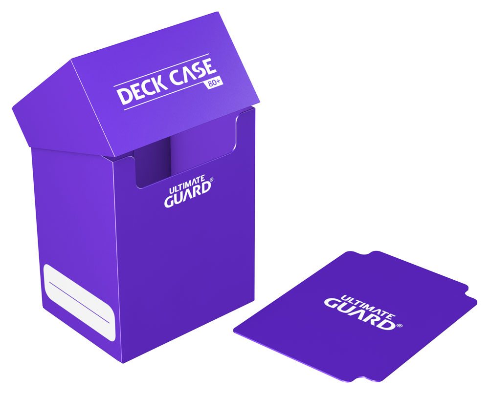 Ultimate Guard Deck Case 80+ Caja de Cartas Tamaño Estándar Violeta