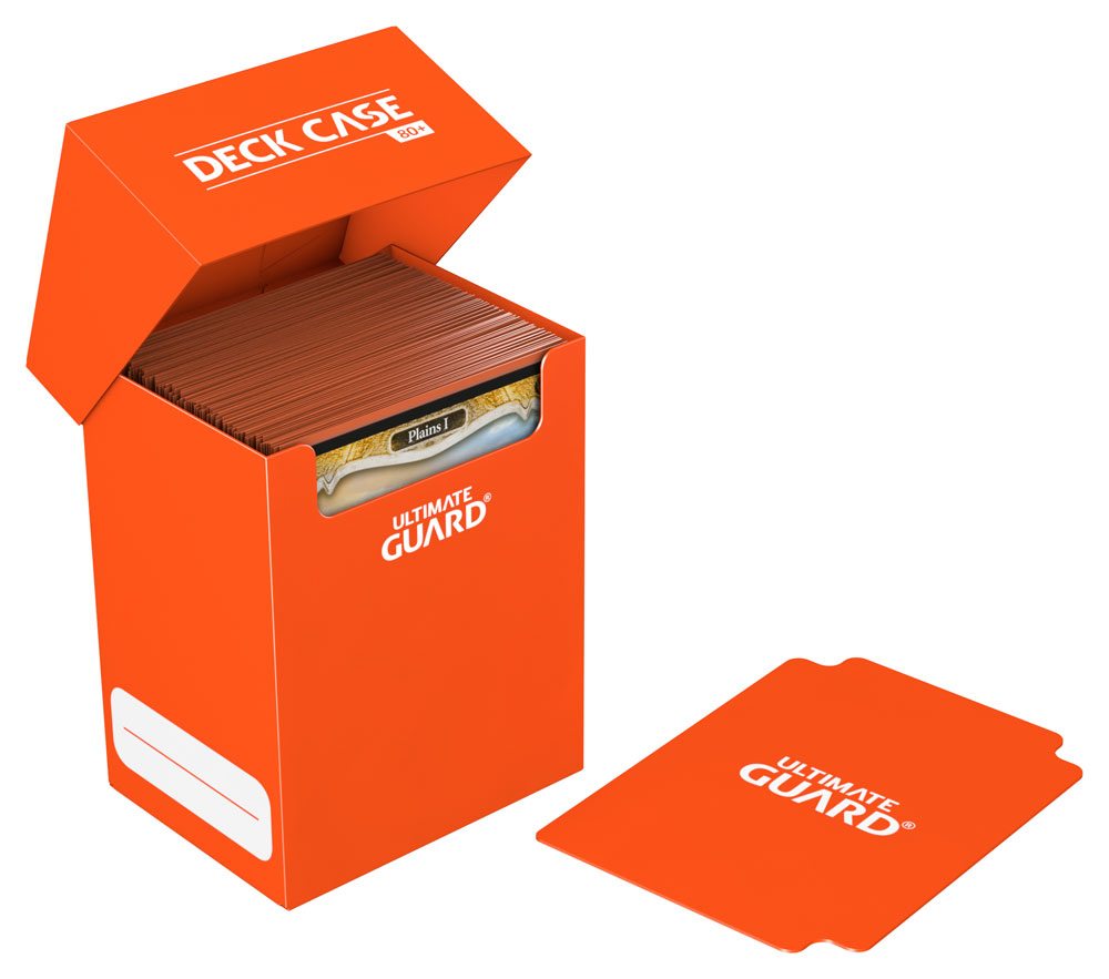 Ultimate Guard Deck Case 80+ Caja de Cartas Tamaño Estándar Naranja