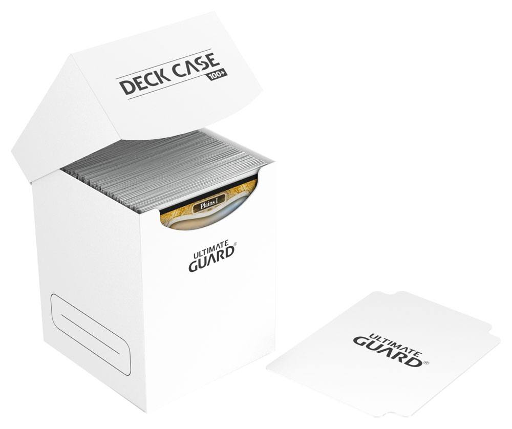 Ultimate Guard Deck Case 100+ Caja de Cartas Tamaño Estándar Blanco