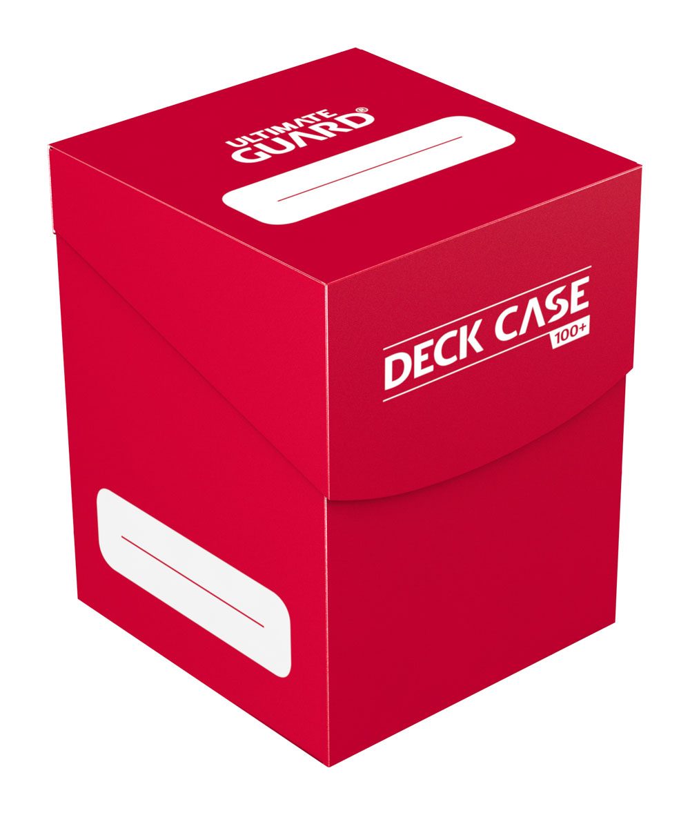 Ultimate Guard Deck Case 100+ Caja de Cartas Tamaño Estándar Rojo Frikytopia