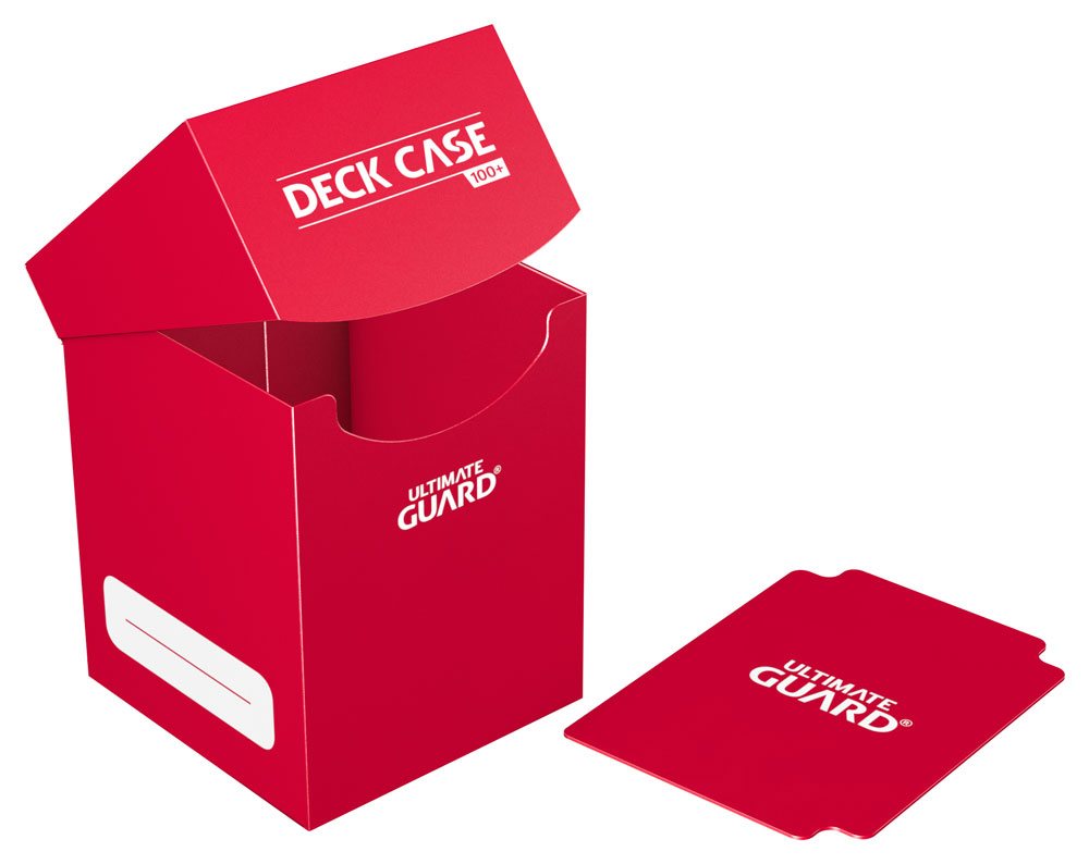 Ultimate Guard Deck Case 100+ Caja de Cartas Tamaño Estándar Rojo