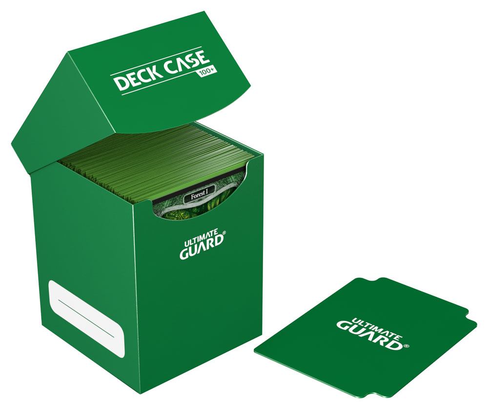 Ultimate Guard Deck Case 100+ Caja de Cartas Tamaño Estándar Verde