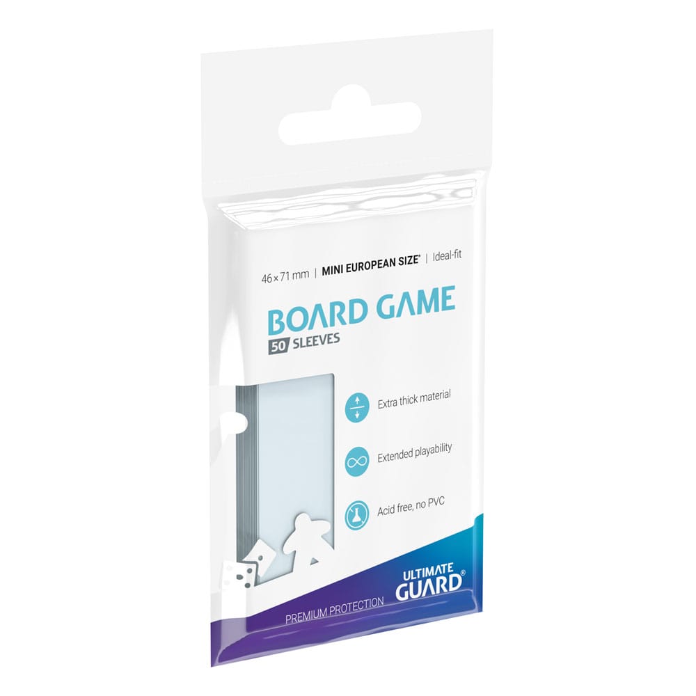 Ultimate Guard Premium Soft Sleeves Fundas de Cartas del Juego de Mesa Mini European (50) Frikytopia