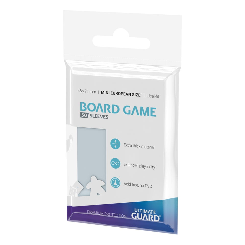 Ultimate Guard Premium Soft Sleeves Fundas de Cartas del Juego de Mesa Mini European (50)