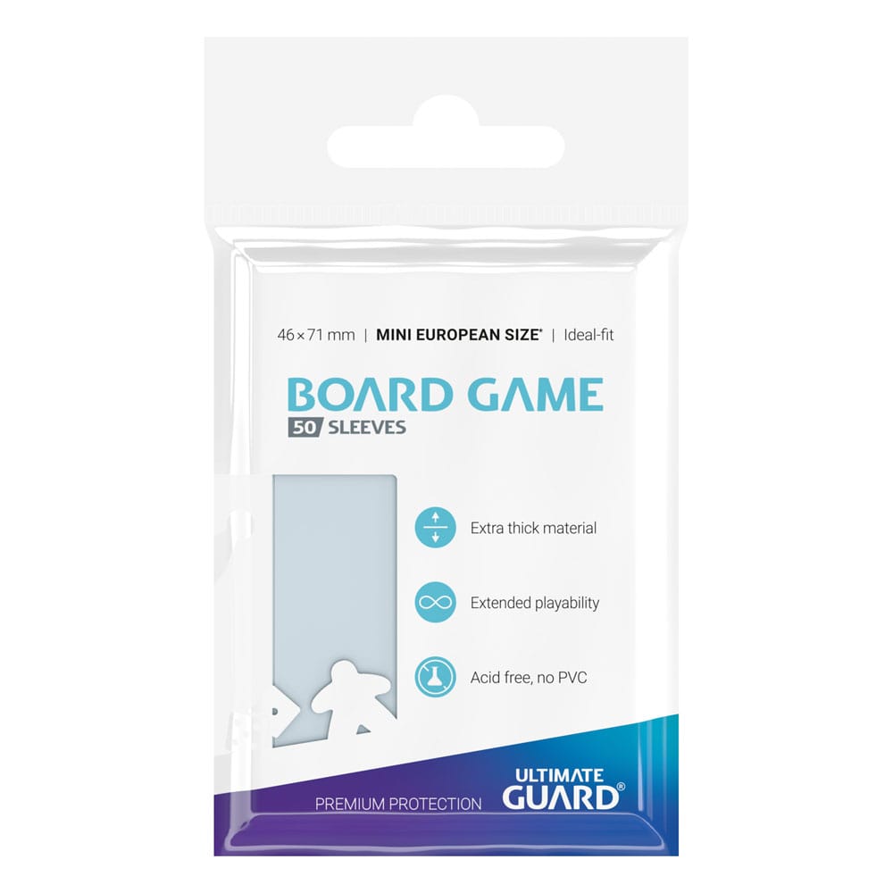 Ultimate Guard Premium Soft Sleeves Fundas de Cartas del Juego de Mesa Mini European (50)