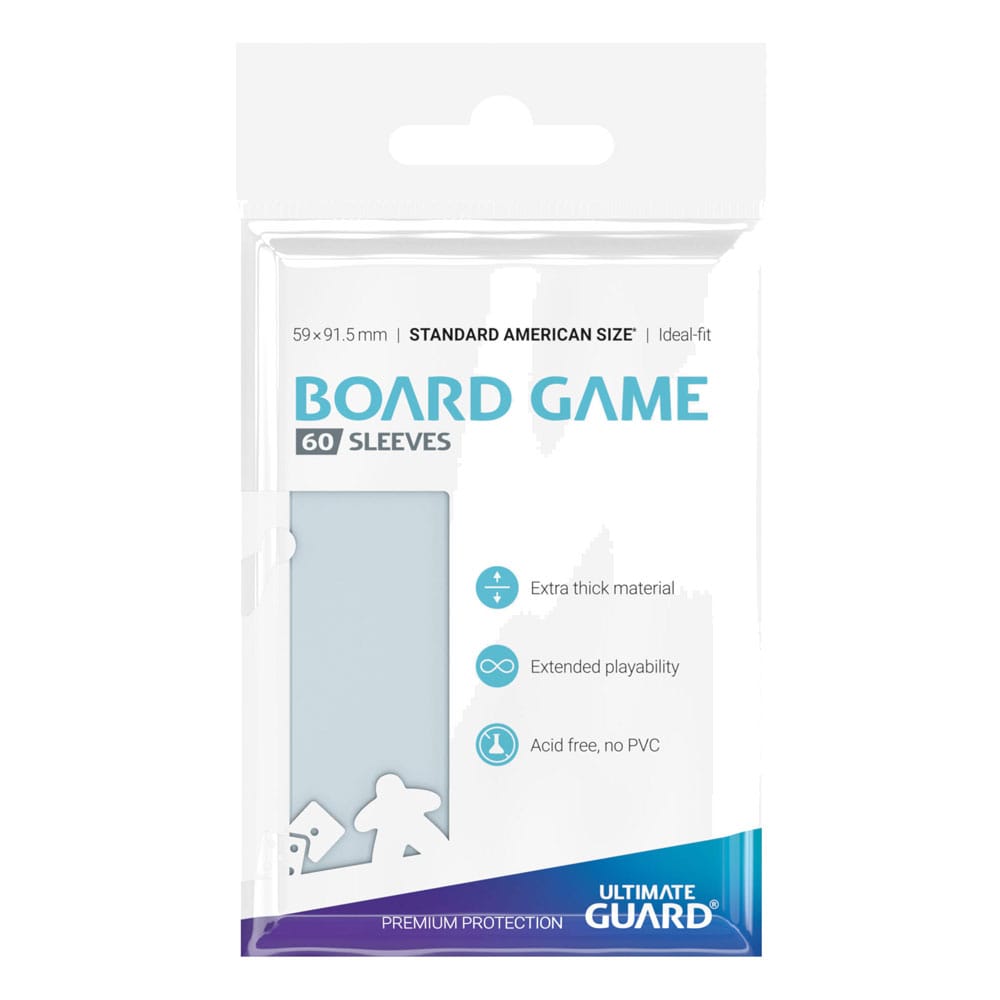 Ultimate Guard Premium Soft Sleeves Fundas de Cartas del Juego de Mesa Standard American (60) Frikytopia