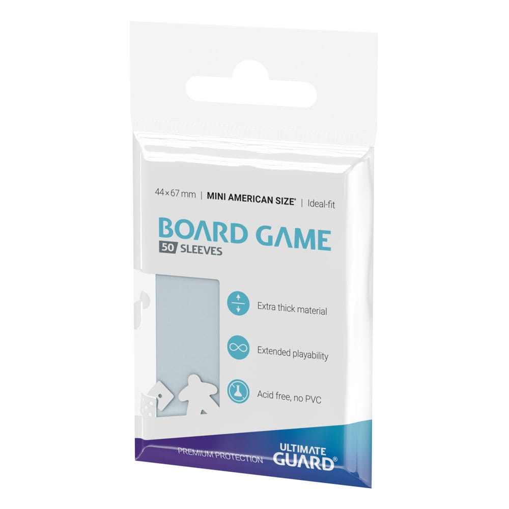 Ultimate Guard Premium Soft Sleeves Fundas de Cartas del Juego de Mesa Mini American (50)