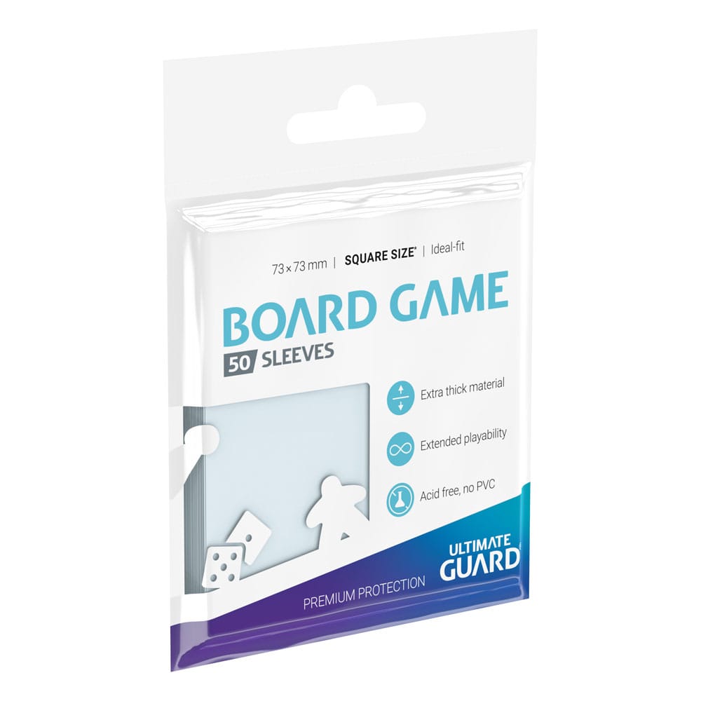 Ultimate Guard Board Game Sleeves (50) - Square Frikytopia