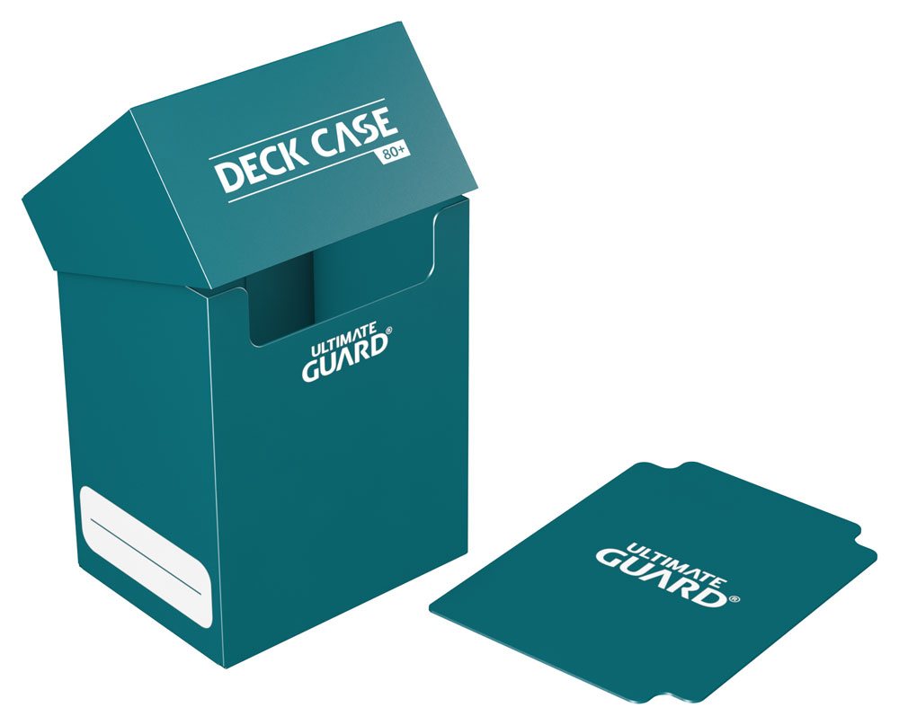 Ultimate Guard Deck Case 80+ Caja de Cartas Tamaño Estándar Gasolina Azul