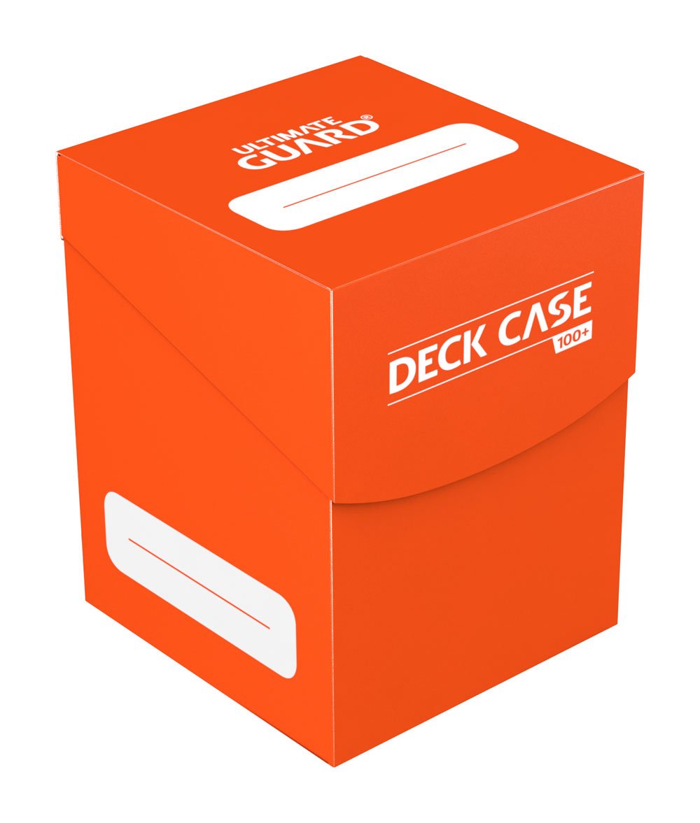 Ultimate Guard Deck Case 100+ Caja de Cartas Tamaño Estándar Naranja