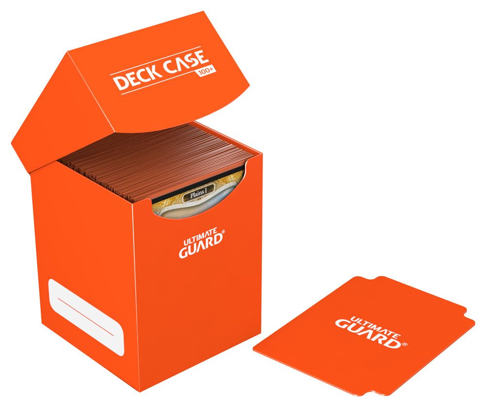 Ultimate Guard Deck Case 100+ Caja de Cartas Tamaño Estándar Naranja