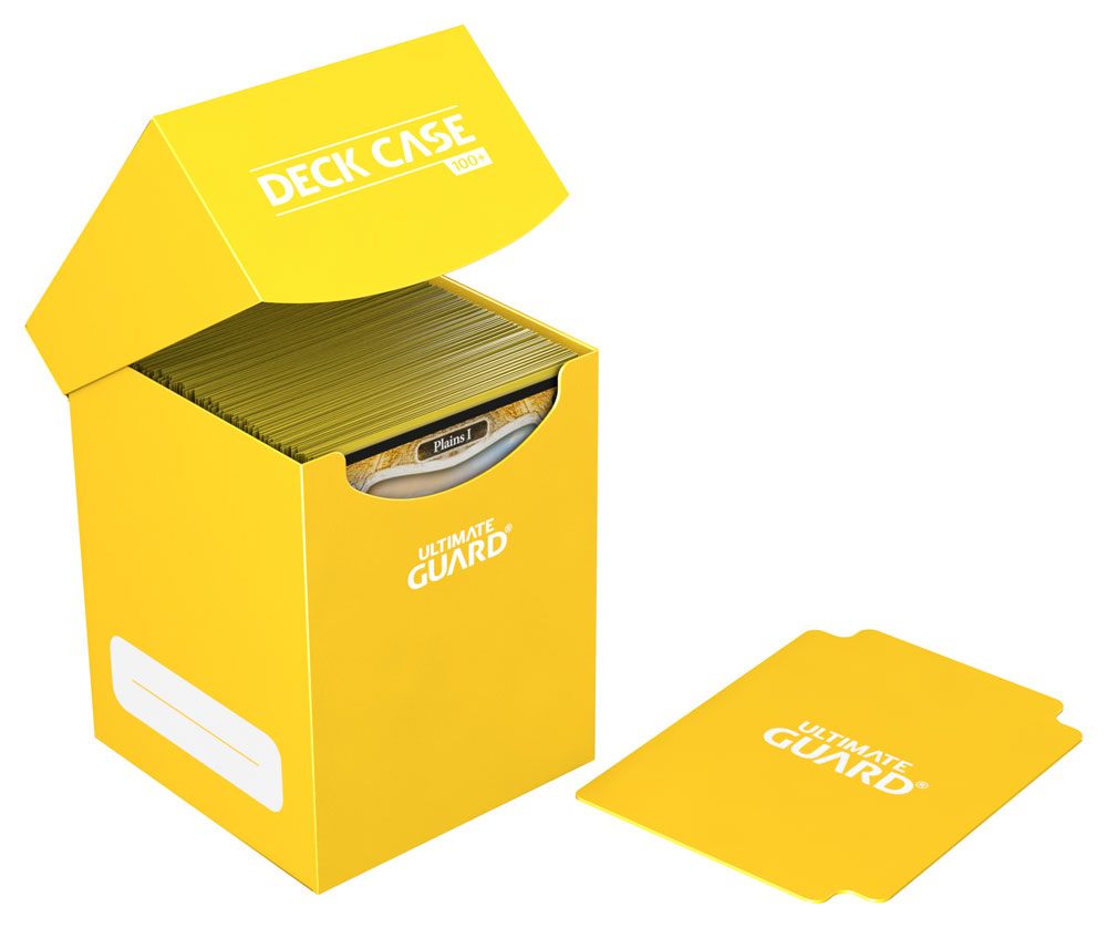Ultimate Guard Deck Case 100+ Caja de Cartas Tamaño Estándar Amarillo