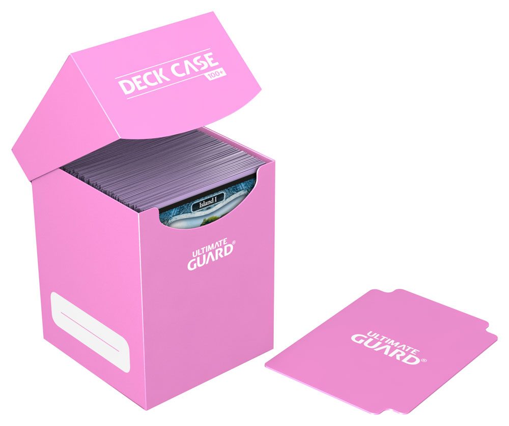 Ultimate Guard Deck Case 100+ Caja de Cartas Tamaño Estándar Fucsia