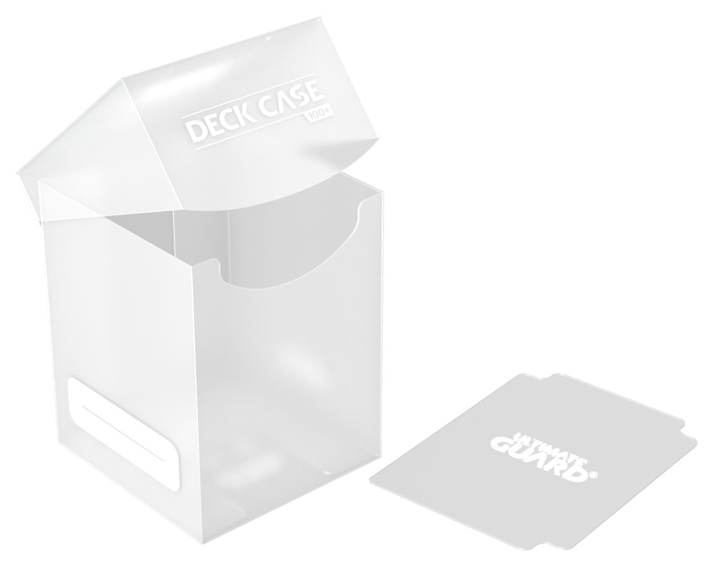 Ultimate Guard Deck Case 100+ Caja de Cartas Tamaño Estándar Transparente