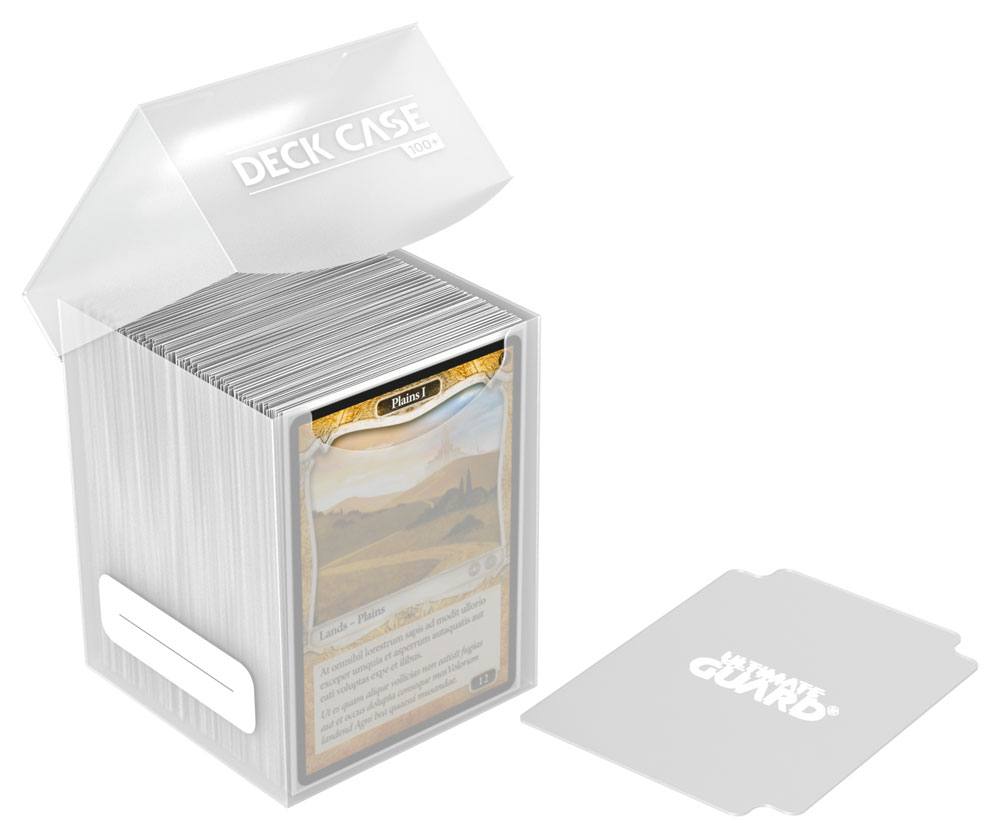 Ultimate Guard Deck Case 100+ Caja de Cartas Tamaño Estándar Transparente