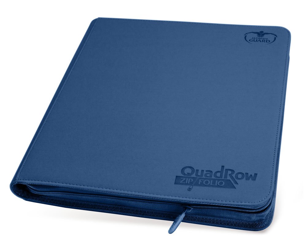 Ultimate Guard Zipfolio 480 - 24-Pocket XenoSkin (Quadrow) - Azul