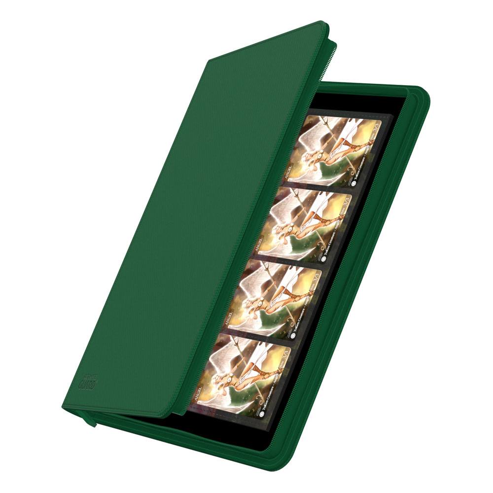Ultimate Guard Zipfolio 320 - 16-Pocket XenoSkin Verde