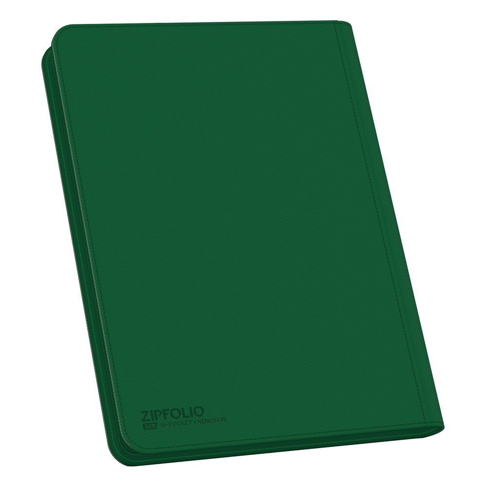 Ultimate Guard Zipfolio 320 - 16-Pocket XenoSkin Verde