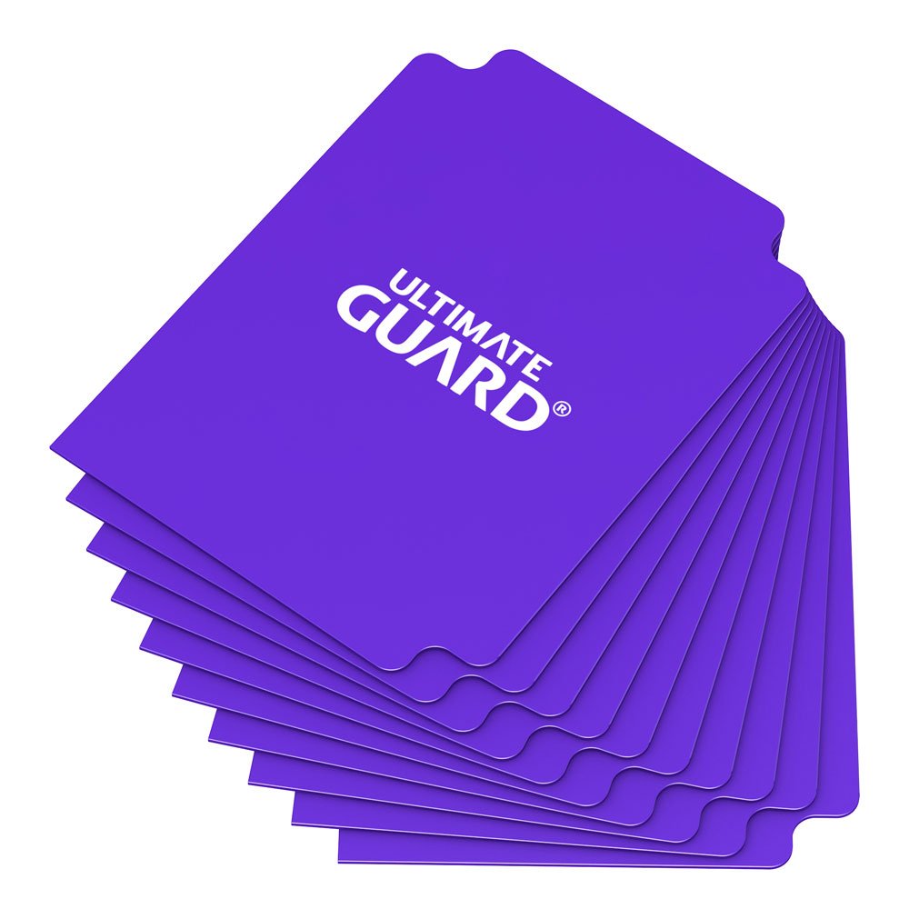 Ultimate Guard Card Dividers Tarjetas Separadoras para Cartas Tamaño Estándar Violeta (10)