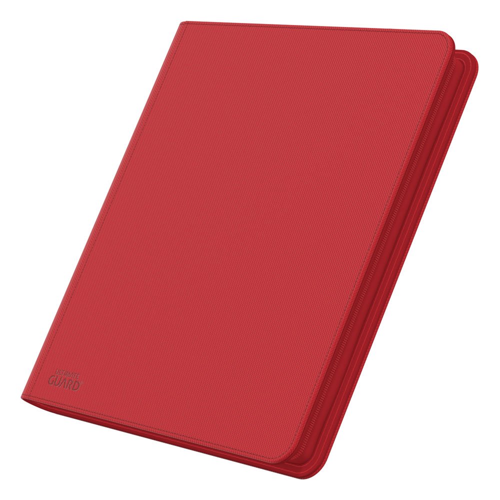 Ultimate Guard Zipfolio 480 - 24-Pocket XenoSkin (Quadrow) - Rojo Frikytopia