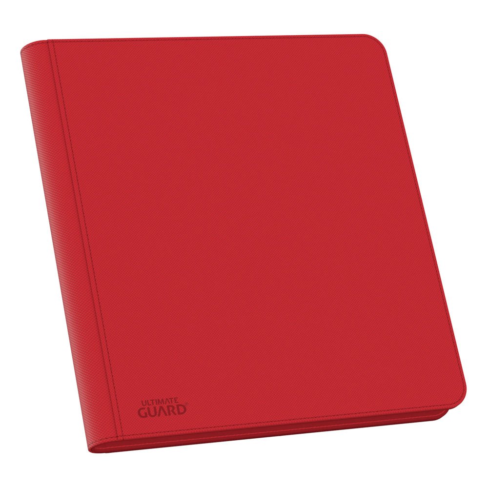 Ultimate Guard Zipfolio 480 - 24-Pocket XenoSkin (Quadrow) - Rojo
