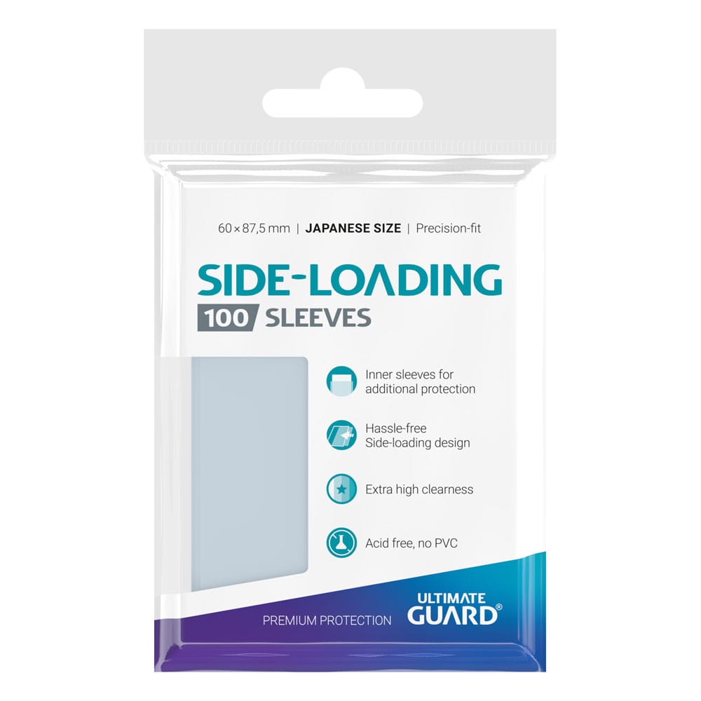 Ultimate Guard Precise-Fit Sleeves Fundas Side-Loading Tamaño Japonés Transparente (100)