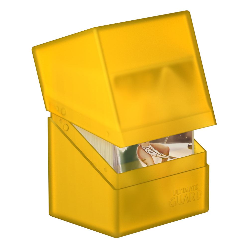 Ultimate Guard Boulder Deck Case 80+ Tamaño Estándar Ámbar