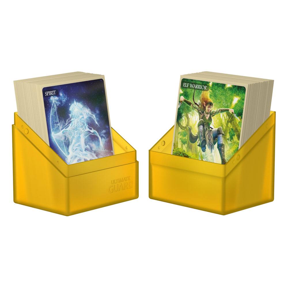 Ultimate Guard Boulder Deck Case 80+ Tamaño Estándar Ámbar