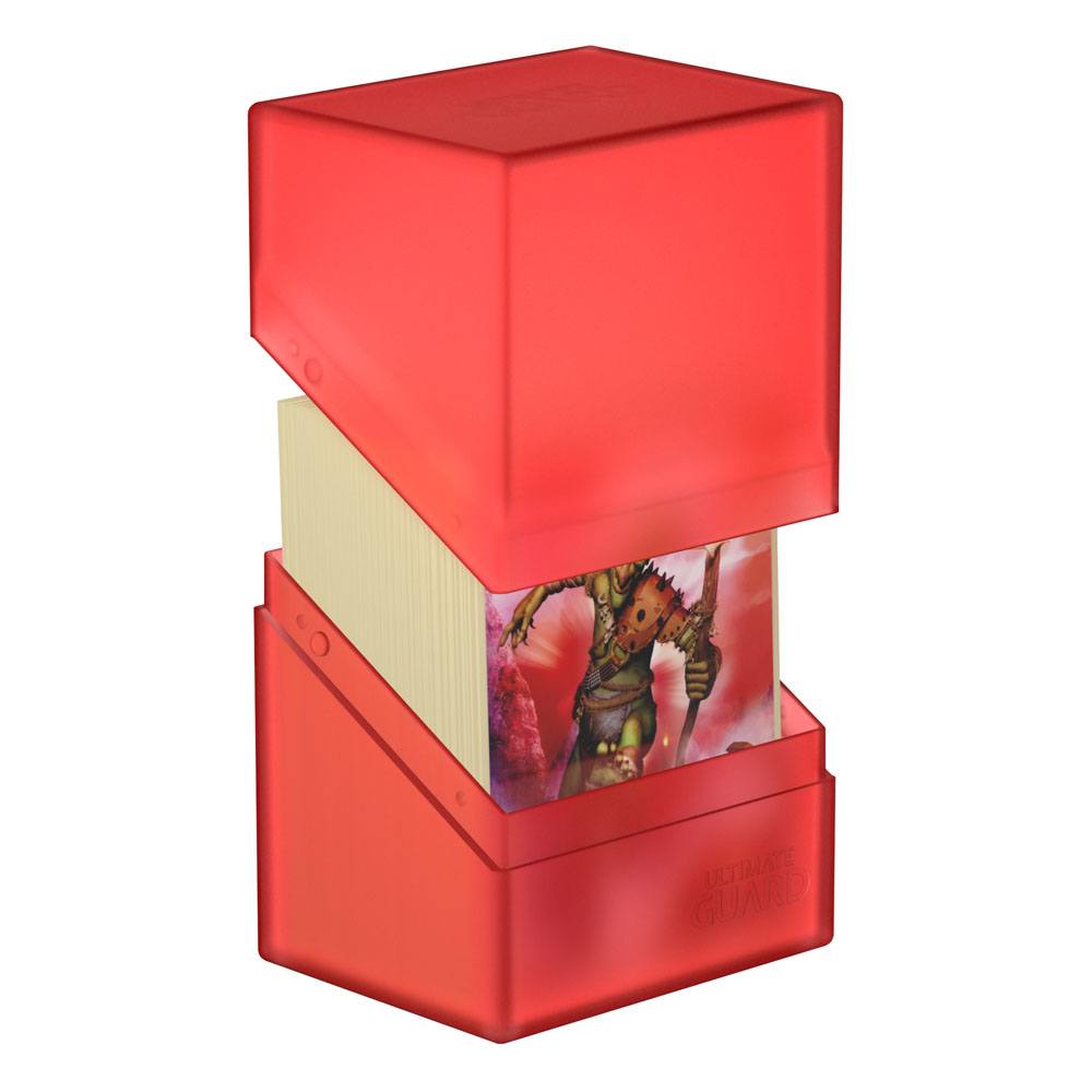 Ultimate Guard Boulder Deck Case 80+ Tamaño Estándar Ruby