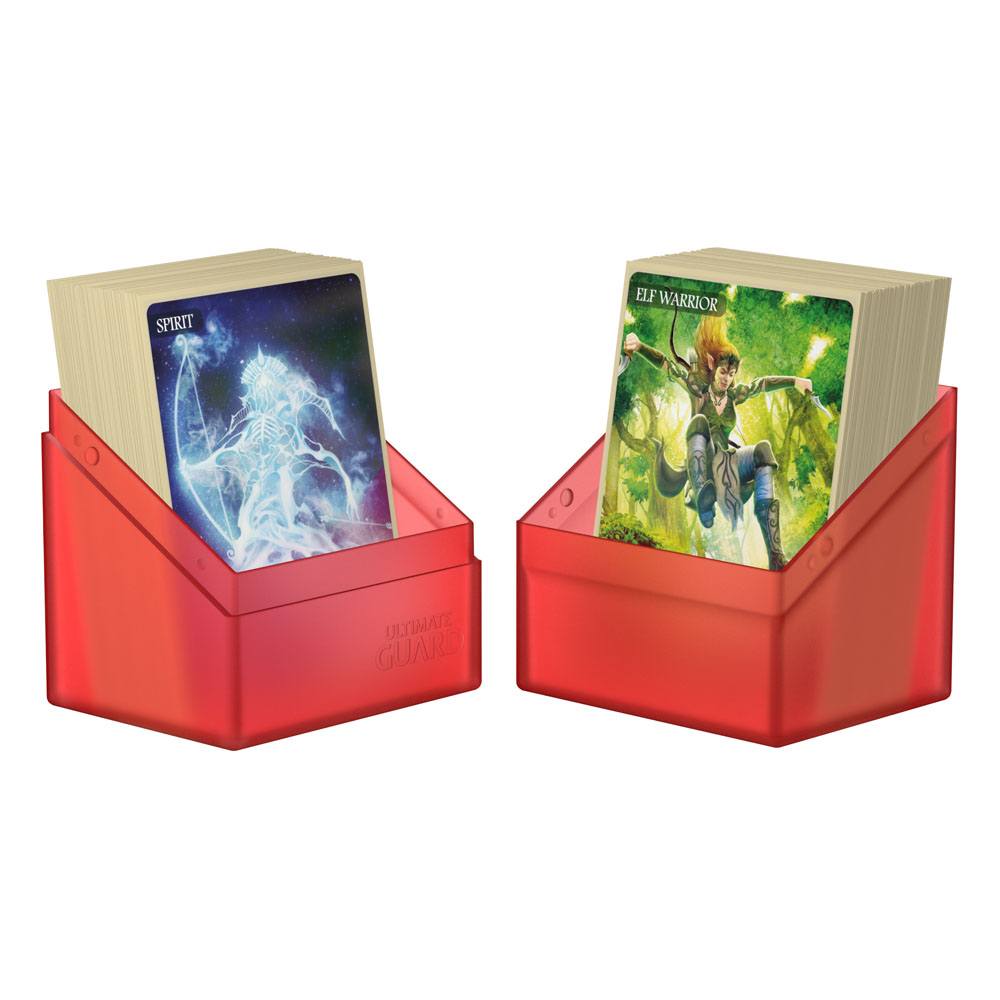 Ultimate Guard Boulder Deck Case 80+ Tamaño Estándar Ruby
